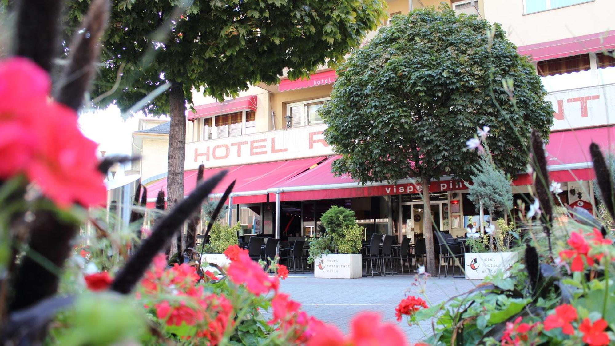 Elite Hotel Visp Exterior foto